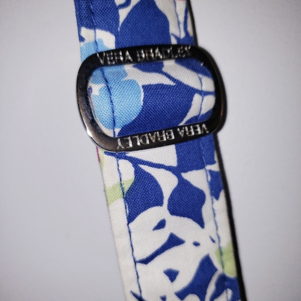 Vera Bradley Blue Floral Crossbody Bag - Picture 4 of 5